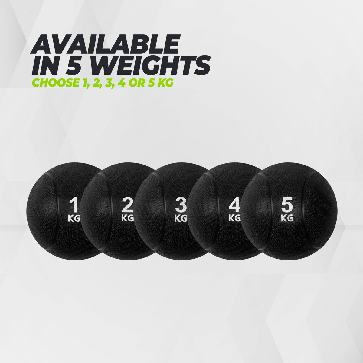 VirtuFit Medicine Ball Pro - 3 kg - Rubber - Black