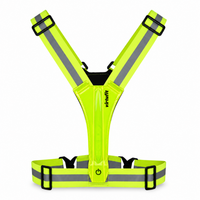VirtuFit Reflective Safety Vest with LED – Running Lights