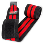 Knee Wraps - Black/Red
