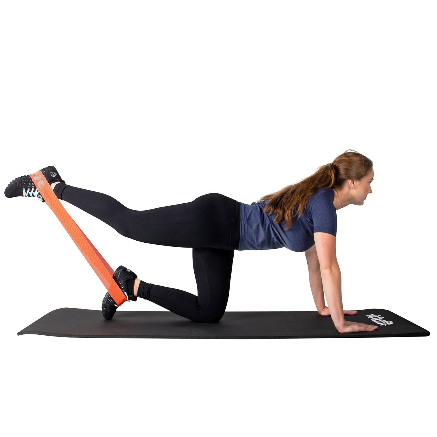 VirtuFit Mini Resistance Band - Cotton - Orange - Light