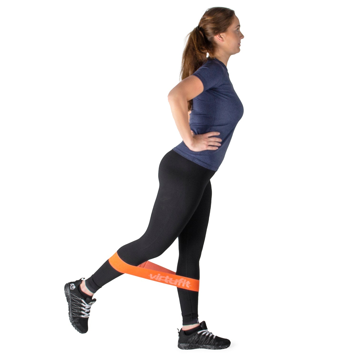 VirtuFit Mini Resistance Band - Cotton - Orange - Light