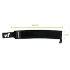 VirtuFit Elastic Wrist Wraps - Black