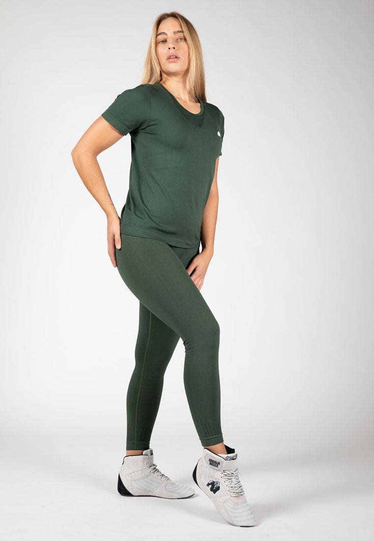Gorilla Wear Neiro Seamless Legging - Army Green