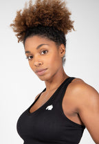 Neiro Seamless Sports Bra - Black