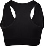 Neiro Seamless Sports Bra - Black