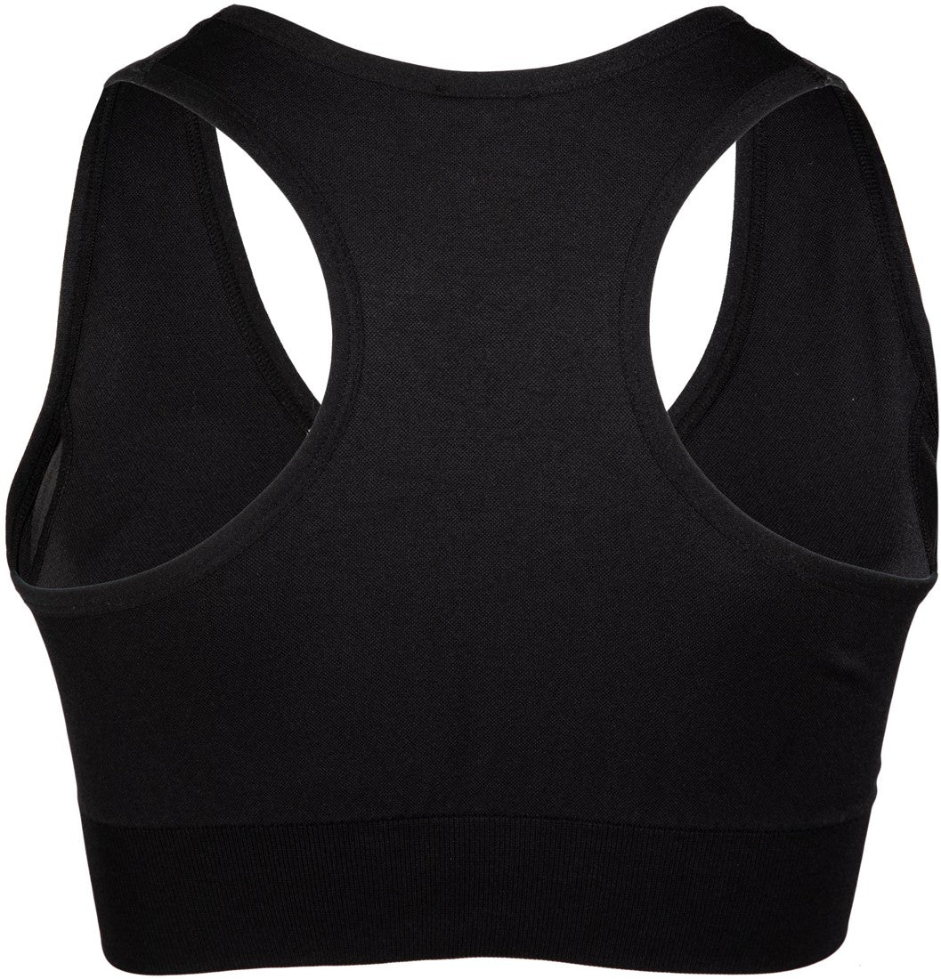 Neiro Seamless Sports Bra - Black