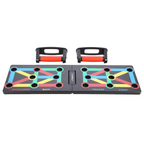HMS 12-in-1 Push Up Board including Push-up Bars - Red