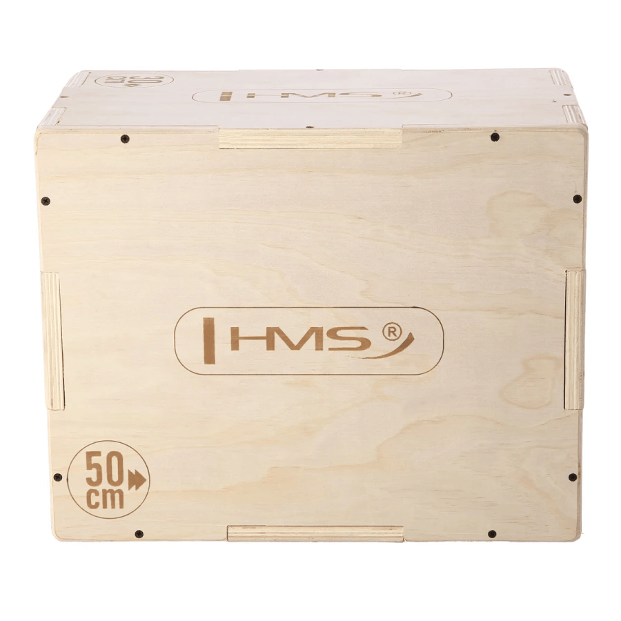 HMS Fitness Plyobox Wood - 50 x 40 x 30 cm