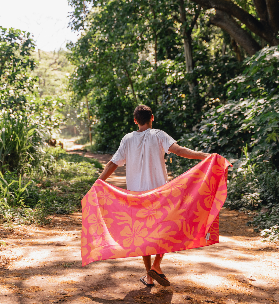 Buvanha Reishanddoek Hawaii - 200 x 90 cm