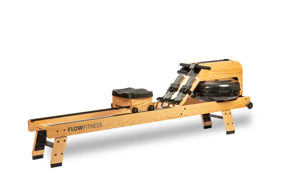 Flow Fitness W9i Oak Elevation Kit - Rowing Machine Elevation Kit