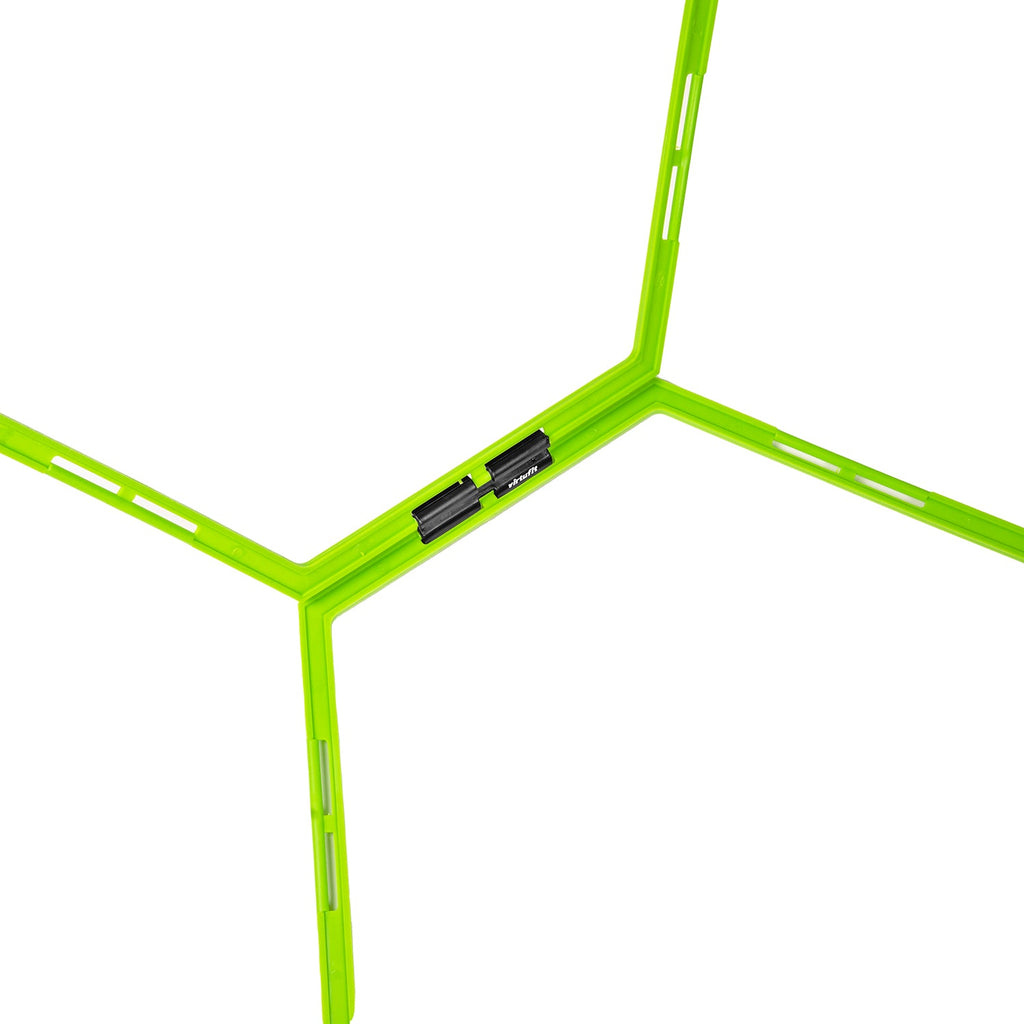 VirtuFit Hexagon Agility Grid - 6 Pieces