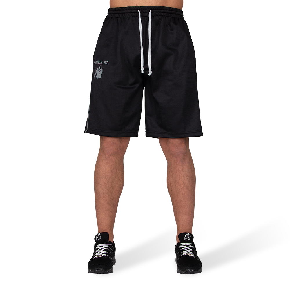 Functional Mesh Shorts - Black/White