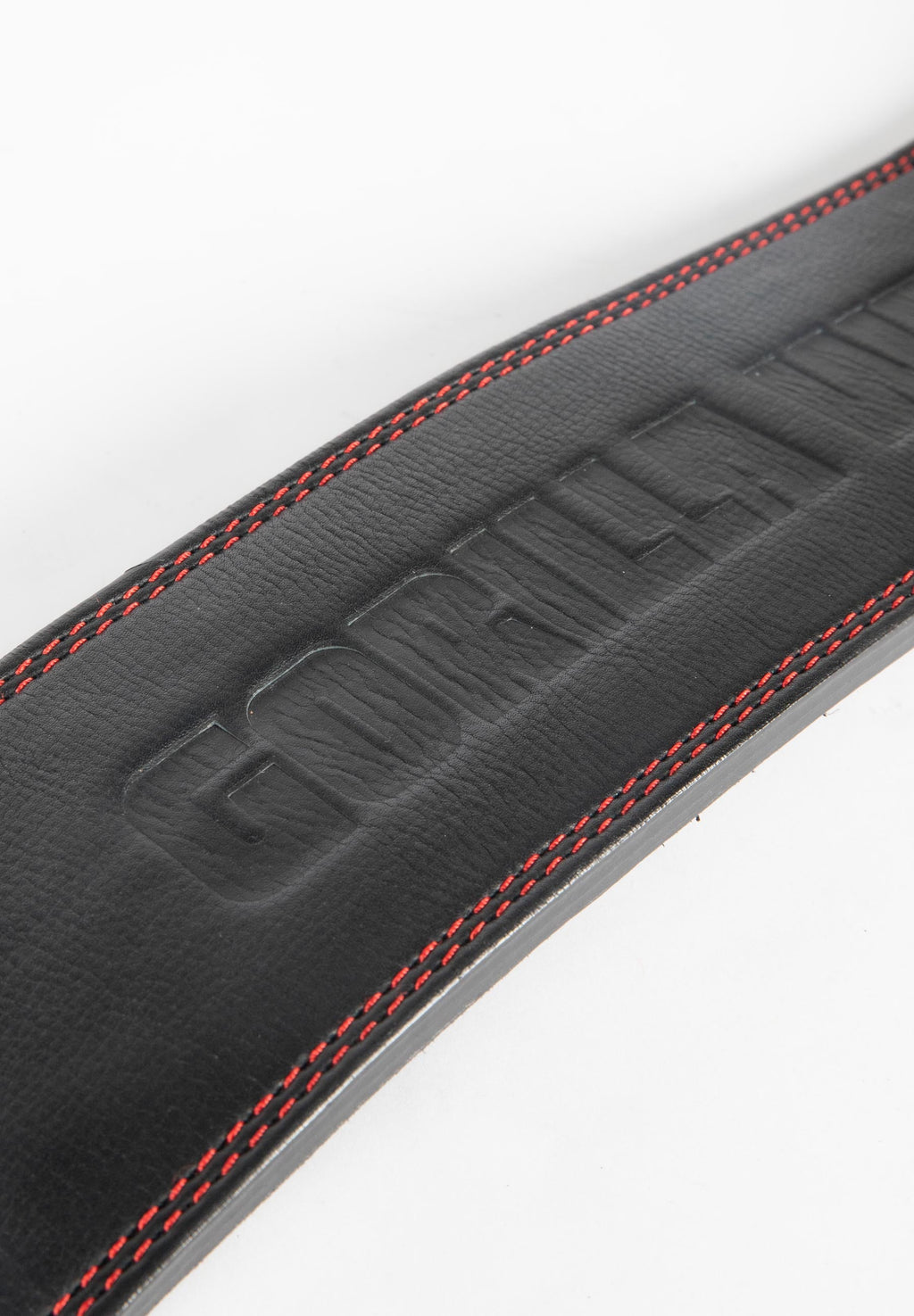 Gorilla Wear 4 Inch Premium Leather Lever Belt - Black