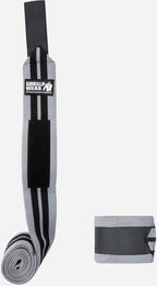 Gorilla Wear Knee Wraps - Grey/Black