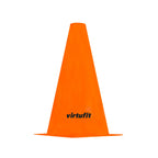 VirtuFit Cones Set - 23 cm - 12 Pieces - Orange