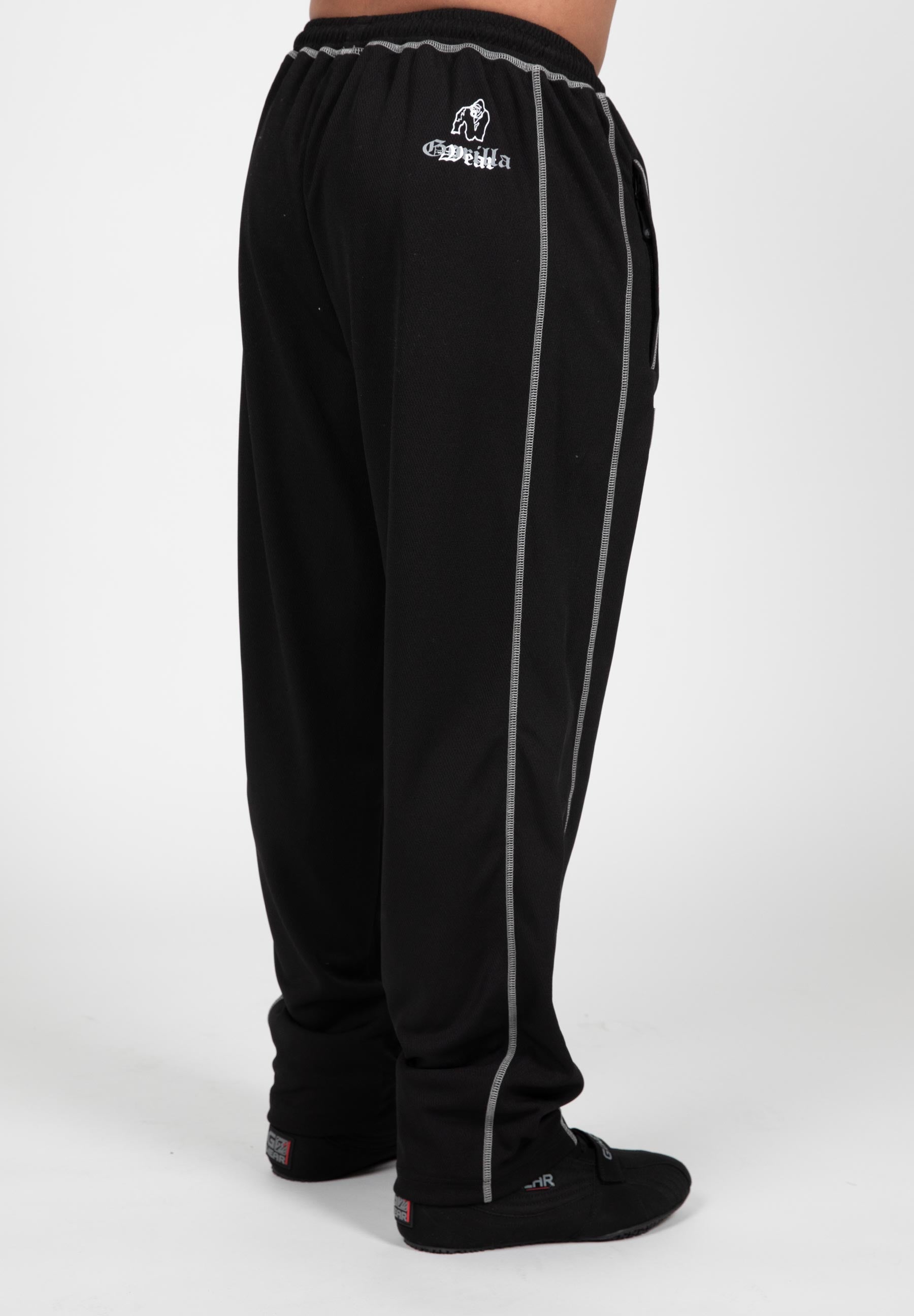 Gorilla Wear Marlow Mesh Pants - Black/Grey