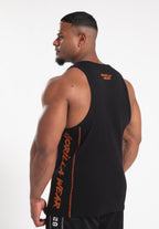 Gorilla Wear Monterey Tank Top - Black/Orange