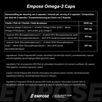 Empose Nutrition Omega-3 / Fish oil Caps - 120 Caps