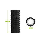 VirtuFit Grid Foam Roller - 33 cm - Black