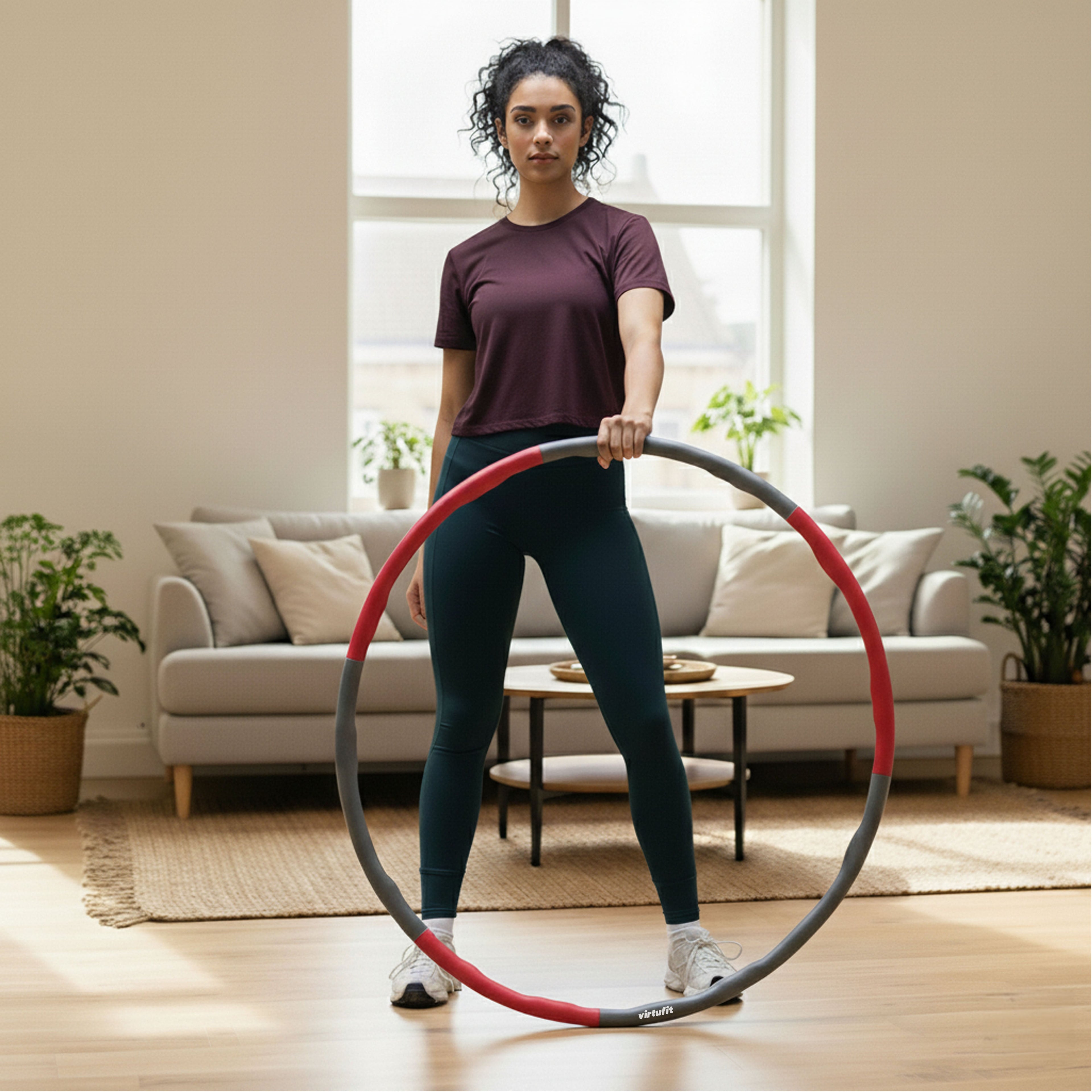 VirtuFit Fitness Hula Hoop - 100 cm - 1,5 kg