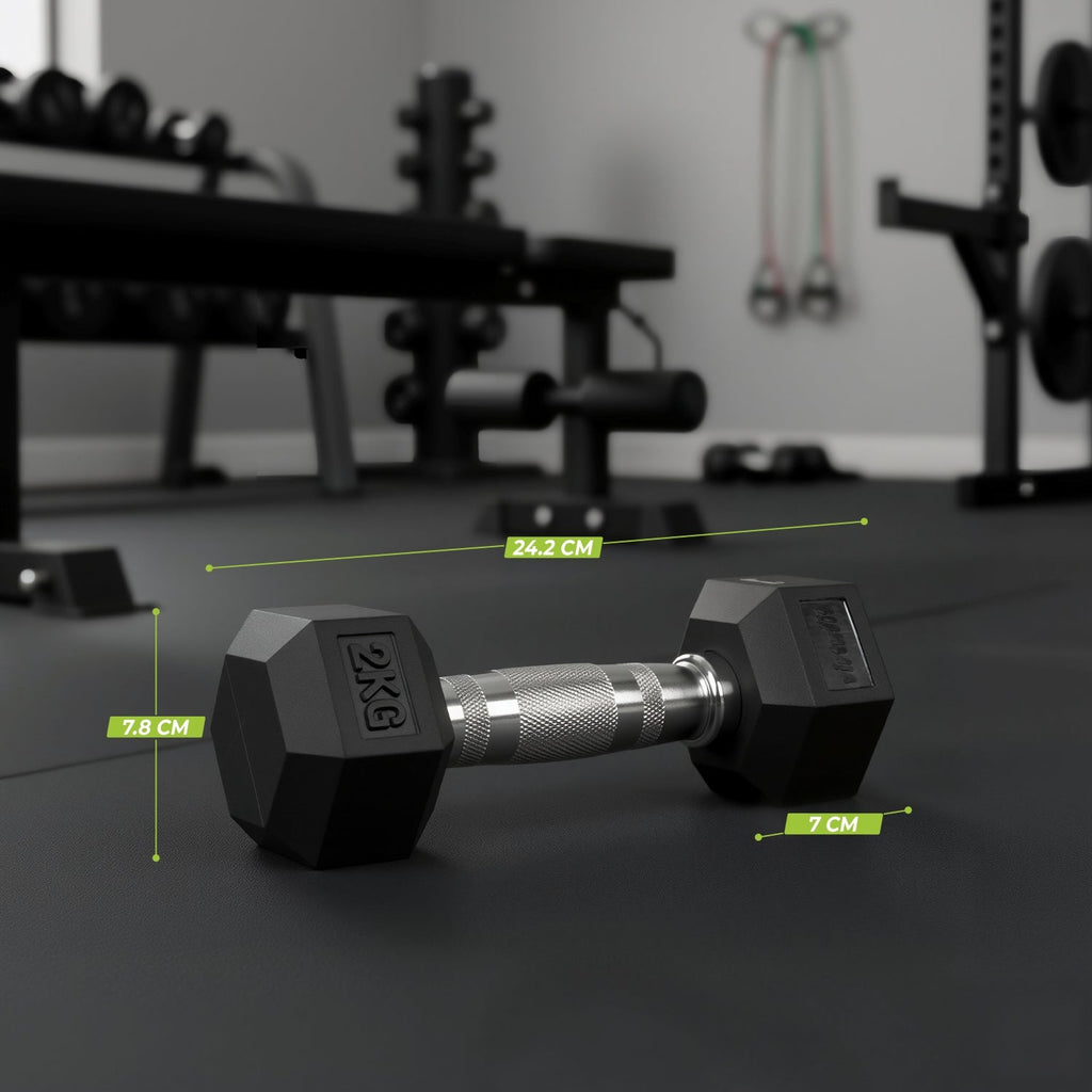VirtuFit Hexa Dumbbell Pro - 2 kg