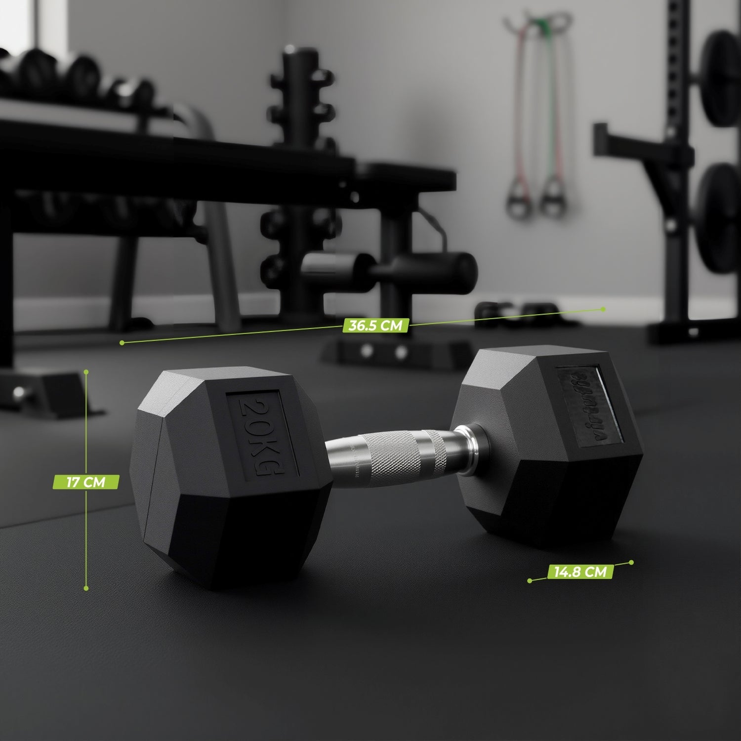 VirtuFit Hexa Dumbbell Pro - 20 kg