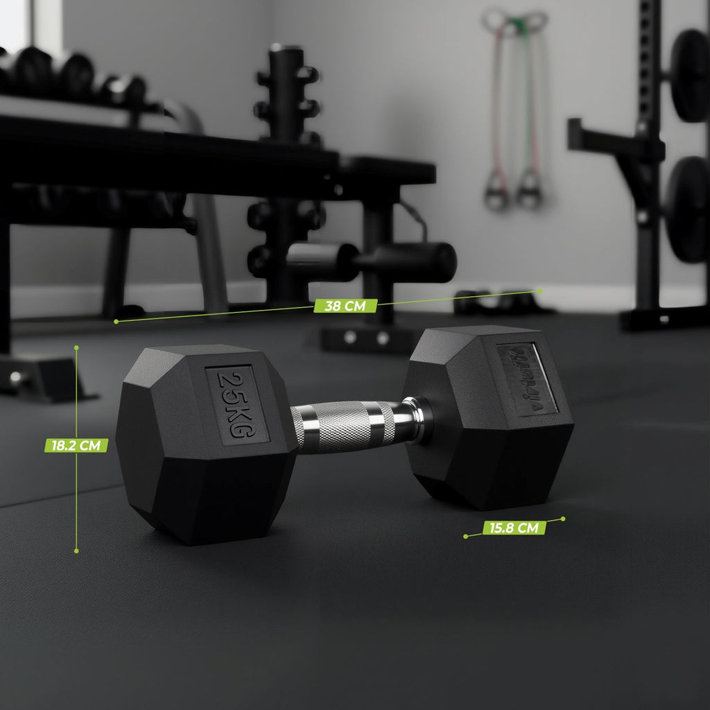 VirtuFit Hexa Dumbbell Pro - 25 kg