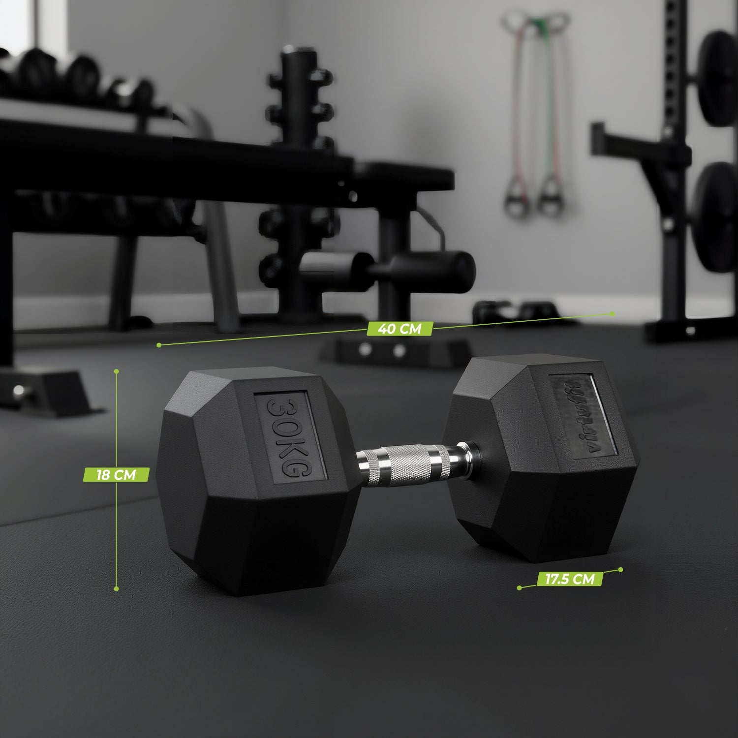 VirtuFit Hexa Dumbbell Pro - 30 kg
