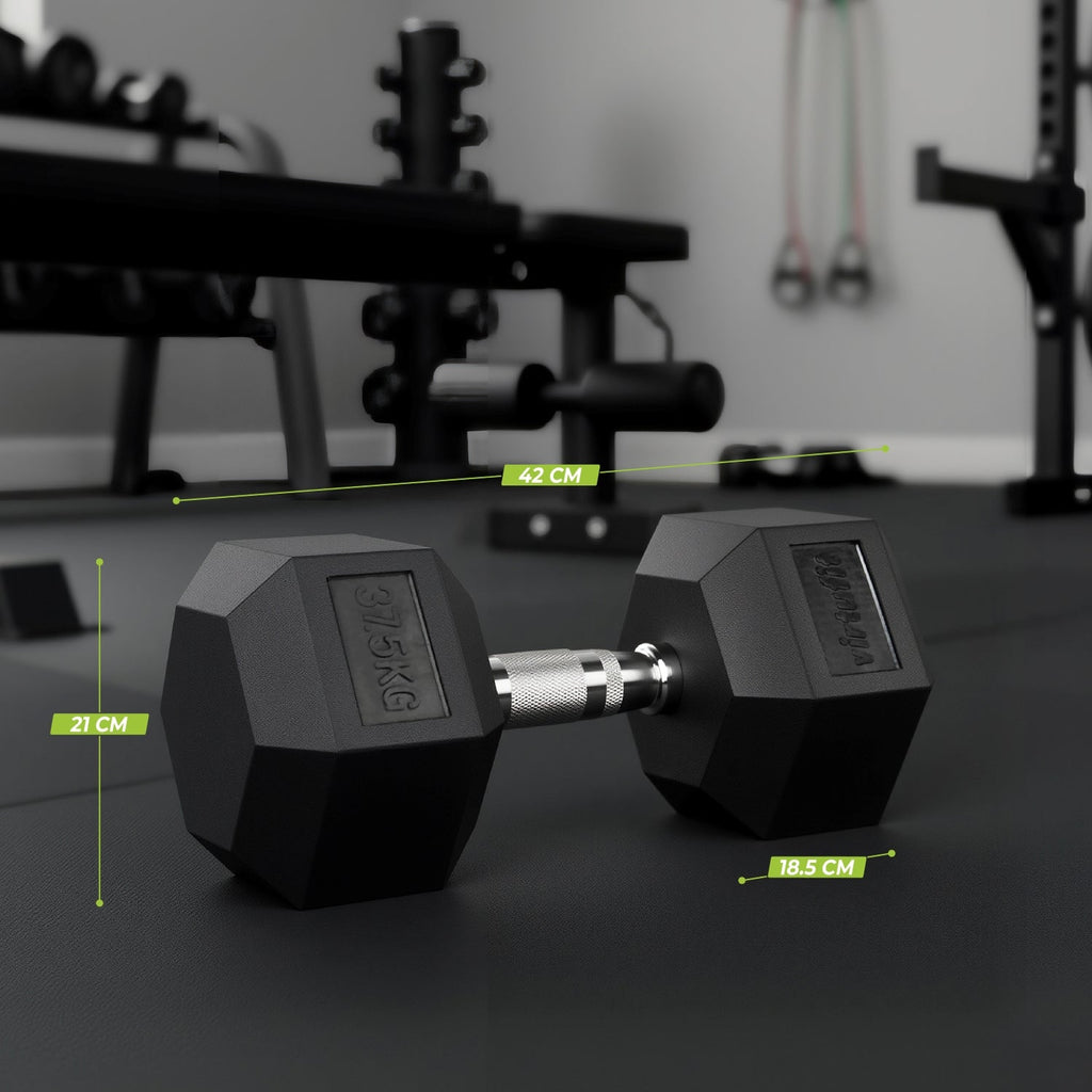 VirtuFit Hexa Dumbbell Pro - 37,5 kg