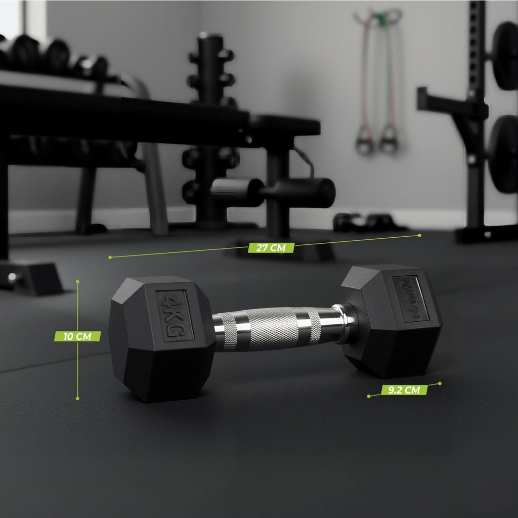 VirtuFit Hexa Dumbbell Pro - 4 kg