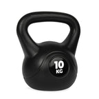 VirtuFit PVC Kettlebell - 10 kg - Black
