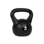 VirtuFit PVC Kettlebell - 4 kg - Black