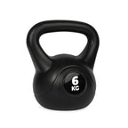 VirtuFit PVC Kettlebell - 6 kg - Black