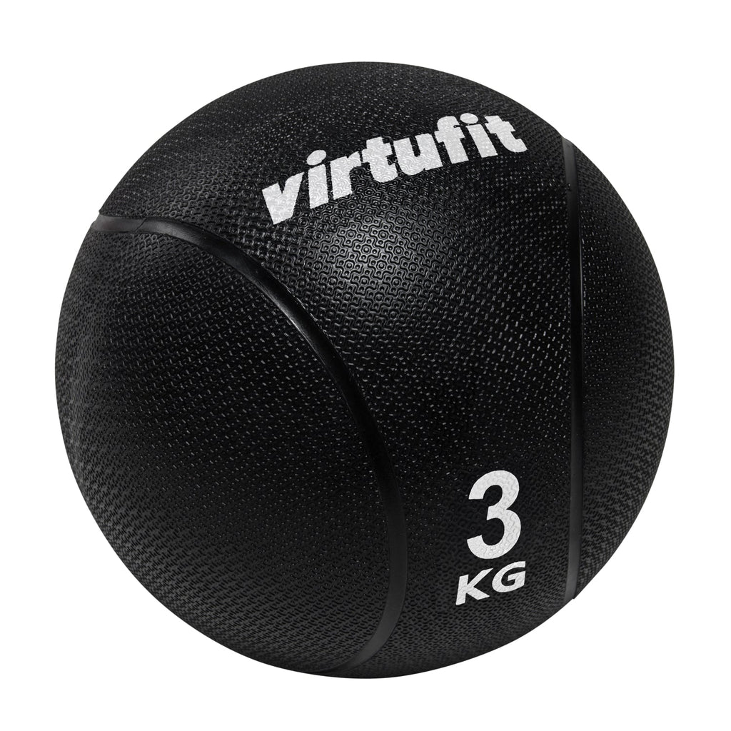 VirtuFit Medicine Ball Pro - 3 kg - Rubber - Black
