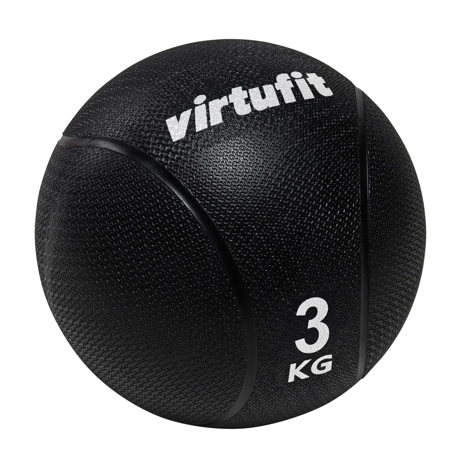 VirtuFit Medicine Ball Pro - 3 kg - Rubber - Black