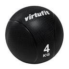 VirtuFit Medicine Ball Pro - 4 kg - Rubber - Black