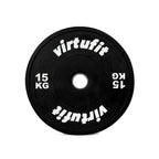 VirtuFit Bumper Plate - Olympic Rubber Weight Plate - 50 mm - 15 kg