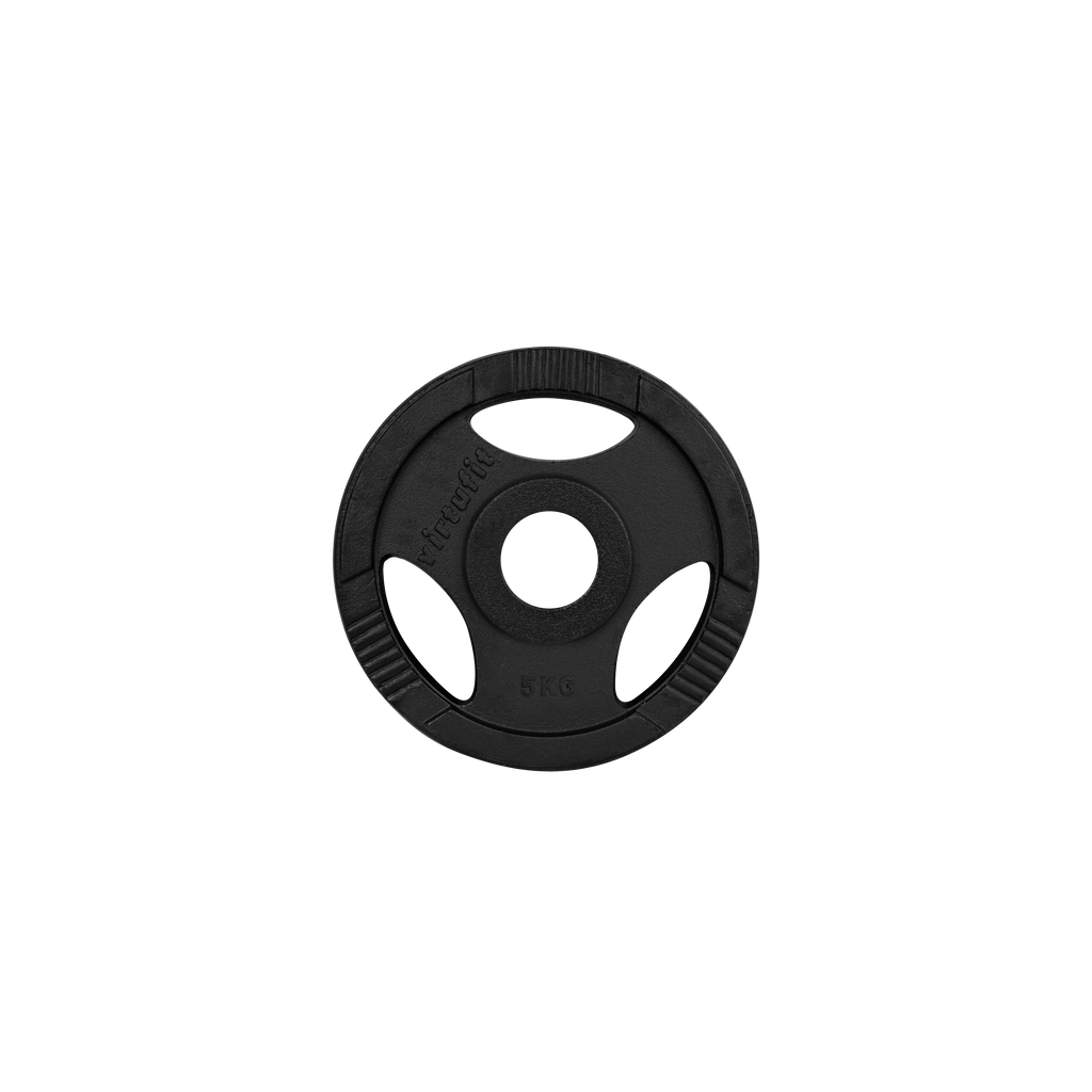 VirtuFit Olympic Cast Iron Weight Plate - 50 mm - 5 kg