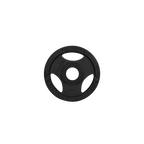 VirtuFit Olympic Cast Iron Weight Plate - 50 mm - 5 kg