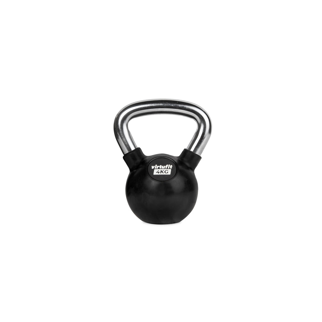 VirtuFit Kettlebell Pro - Rubber - 4 kg