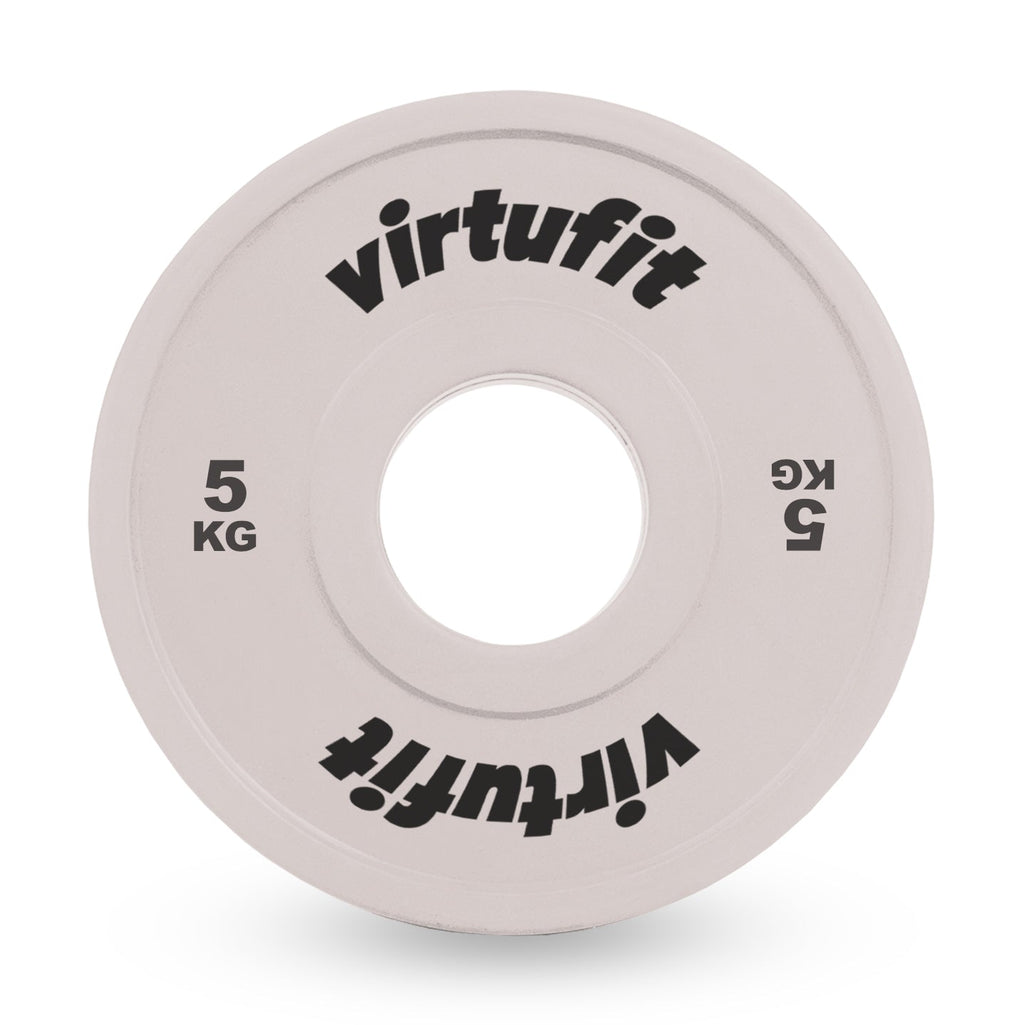 VirtuFit Olympic Fractional Plate - Weight Plate - Bumper Plate - 5 kg