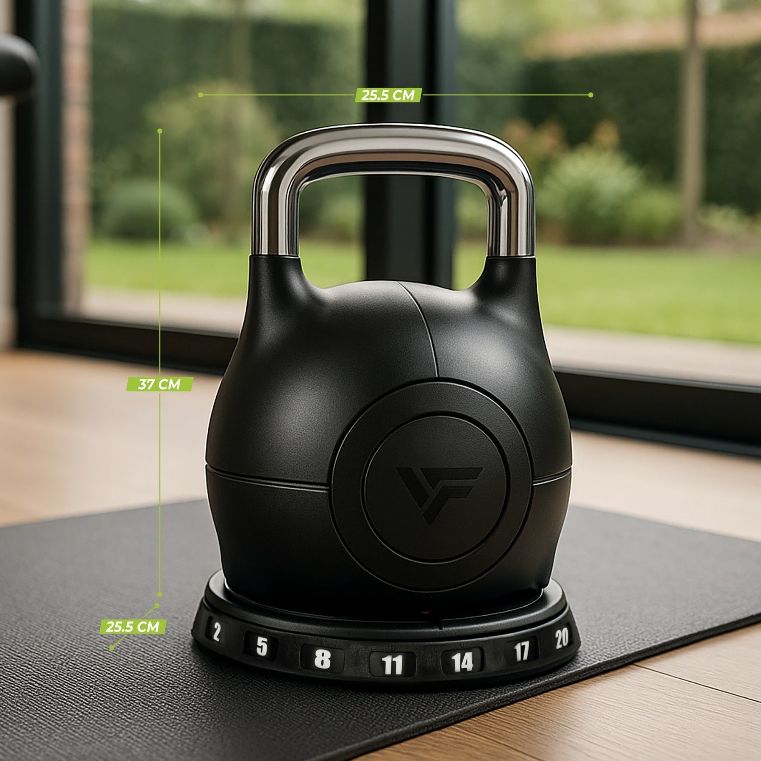 VirtuFit Adjustable Kettlebell 20 kg