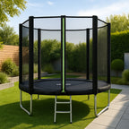 VirtuFit Trampoline with Safety Net - Black - 183 cm