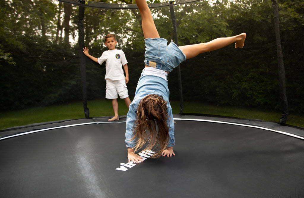 VirtuFit Premium Trampoline with Safety Net - Black - 366 cm