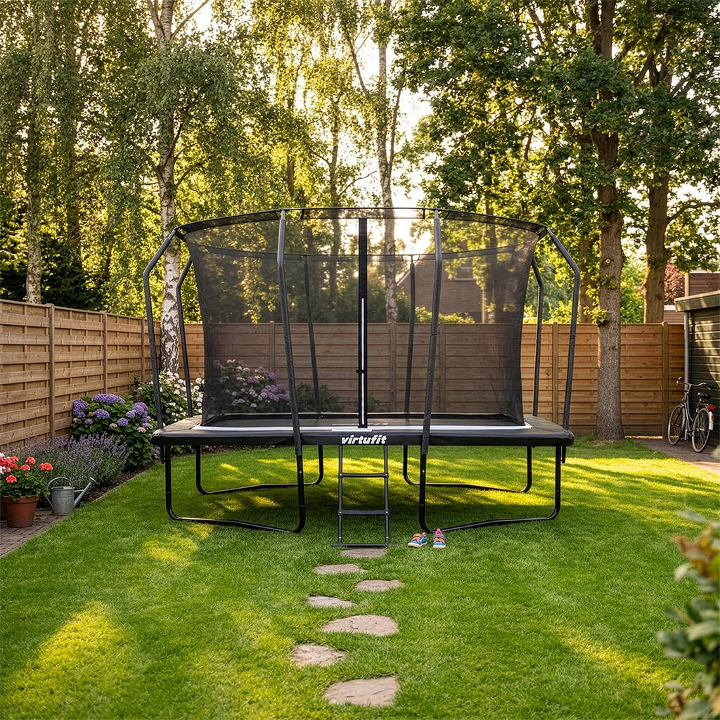 VirtuFit Trampoline Premium with Safety Net 244 x 366 cm