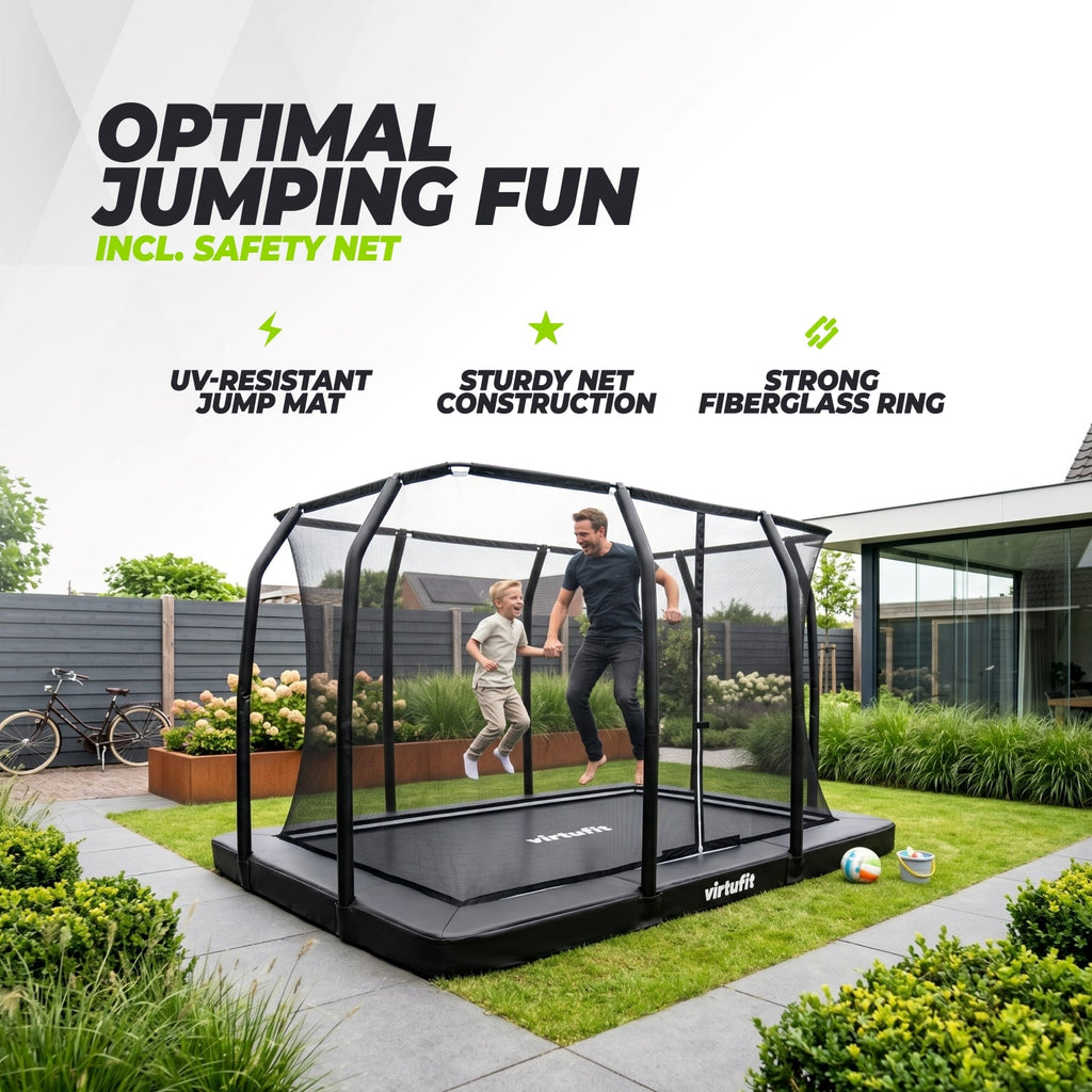 VirtuFit Trampoline Premium Inground 244 x 366 cm