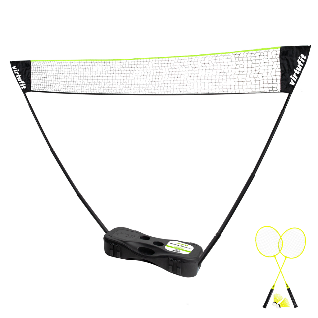 VirtuFit 2-in-1 Portable Badminton and Tennis set