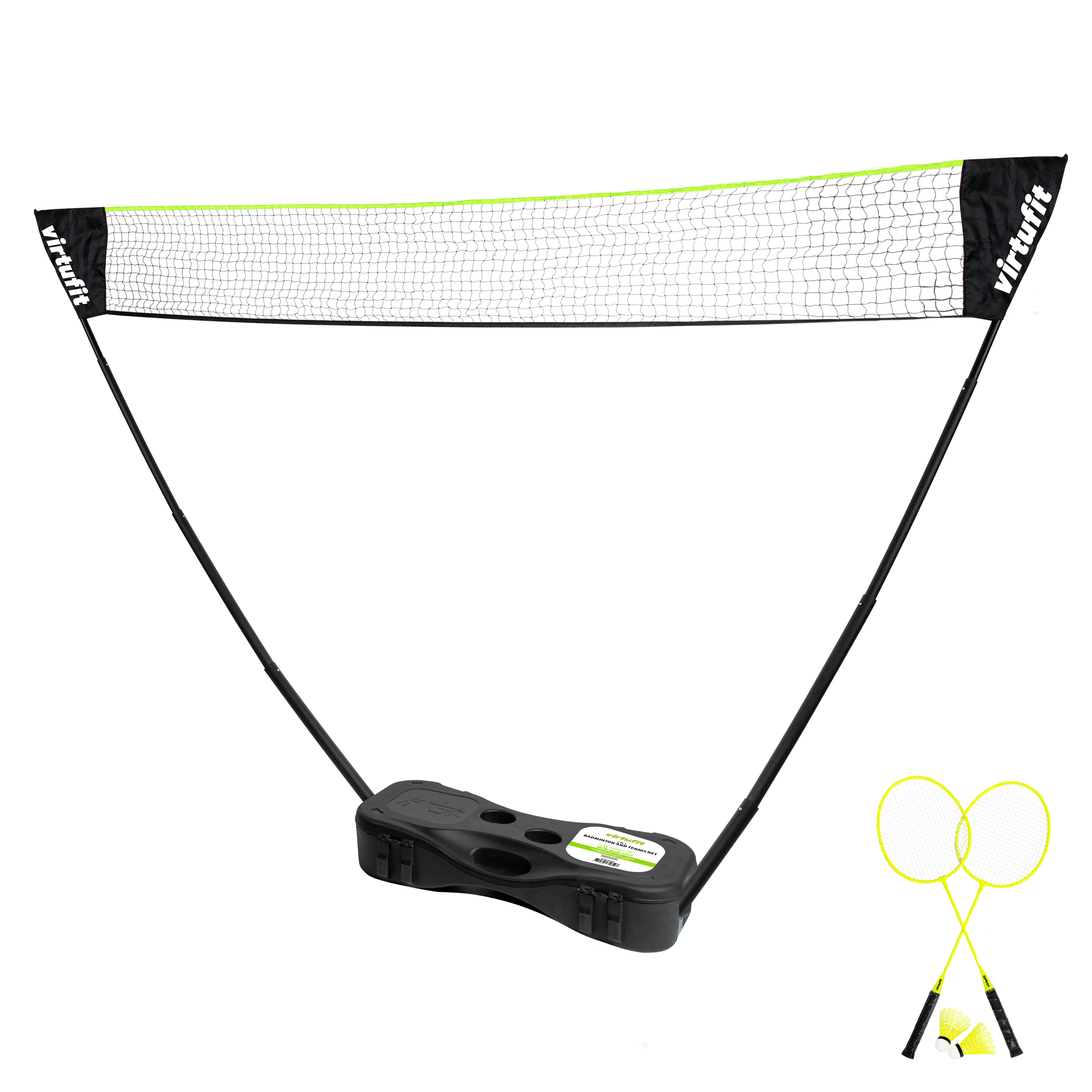 VirtuFit 2-in-1 Portable Badminton and Tennis set