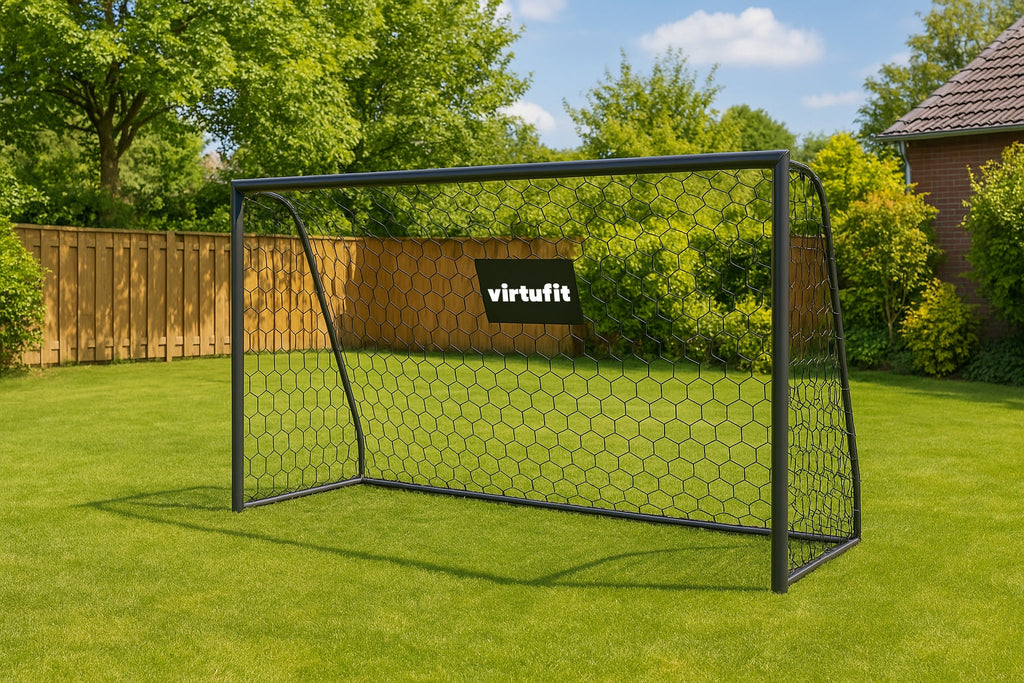 VirtuFit Voetbaldoel Premium - Heavy Duty Voetbal Goal - 300 x 200 x 120