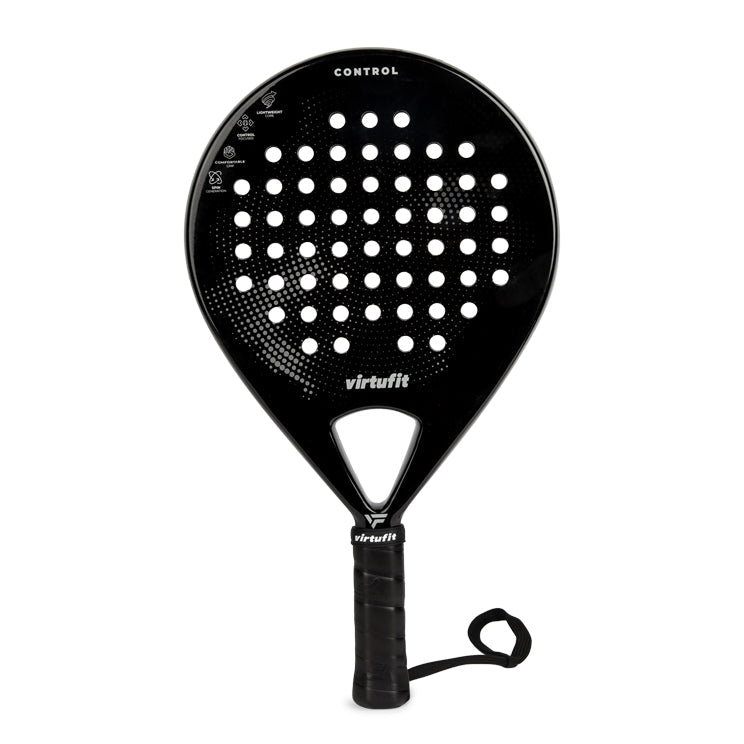 VirtuFit Control Padel Racket - Black - Grey